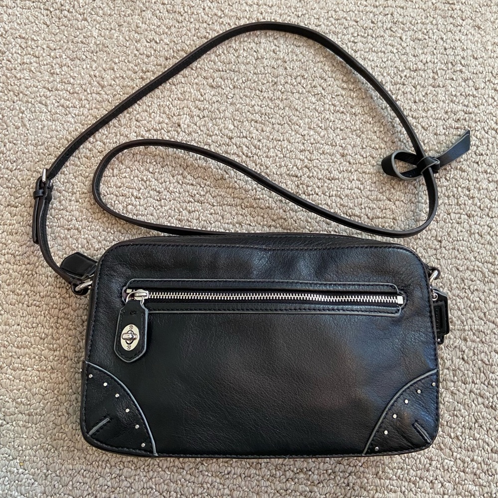 Coach Leather Poppy Flight Bag